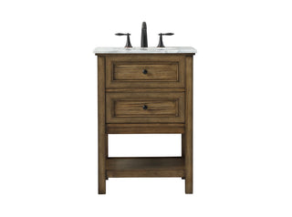 Elegant Lighting - VF27024DW - Single Bathroom Vanity - Metropolis - driftwood