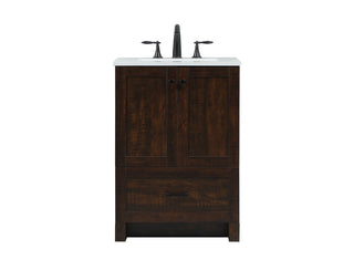 Elegant Lighting - VF2824EX - Single Bathroom Vanity - Soma - expresso