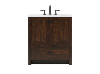 Elegant Lighting - VF2830EX - Single Bathroom Vanity - Soma - expresso