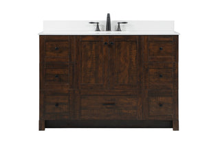 Elegant Lighting - VF2848EX-BS - Single Bathroom Vanity - Soma - expresso