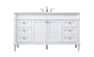 Elegant Lighting - VF31860WH - Single Bathroom Vanity - Bennett - white