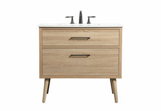 Elegant Lighting - VF41036MW - Single Bathroom Vanity - Boise - mango wood