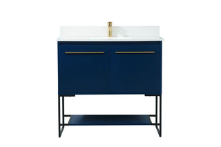 Elegant Lighting - VF42536MBL-BS - Vanity Sink Set - Sloane - Blue