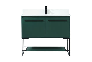 Elegant Lighting - VF42540MGN-BS - Vanity Sink Set - Sloane - Green