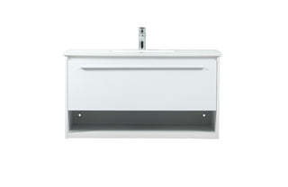 Elegant Lighting - VF43536MWH - Vanity Sink Set - Roman - White