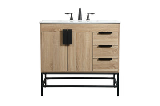 Elegant Lighting - VF48836MW - Single Bathroom Vanity - Eugene - mango wood