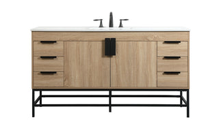 Elegant Lighting - VF48860MW - Single Bathroom Vanity - Eugene - mango wood