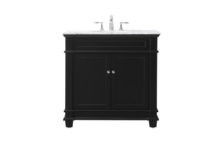 Elegant Lighting - VF50036BK - Bathroom Vanity Set - Wesley - black