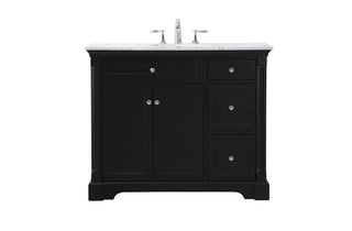 Elegant Lighting - VF53042BK - Bathroom Vanity Set - Clarence - black