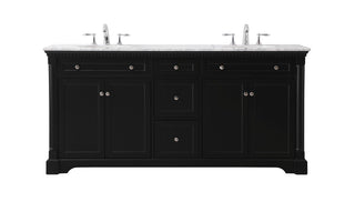 Elegant Lighting - VF53072DBK - Bathroom Vanity Set - Clarence - black