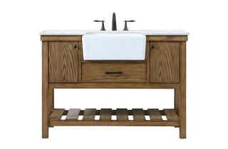 Elegant Lighting - VF60148DW - Single Bathroom Vanity - Clement - driftwood