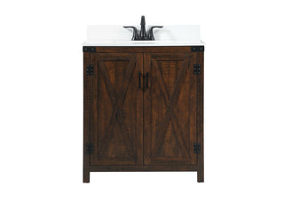 Elegant Lighting - VF90230EX-BS - Single Bathroom Vanity - Grant - expresso