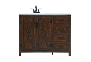 Elegant Lighting - VF90242EX - Single Bathroom Vanity - Grant - expresso