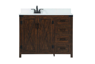 Elegant Lighting - VF90242EX-BS - Single Bathroom Vanity - Grant - expresso