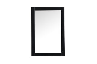 Elegant Lighting - VM22436BK - Vanity Mirror - Aqua - black