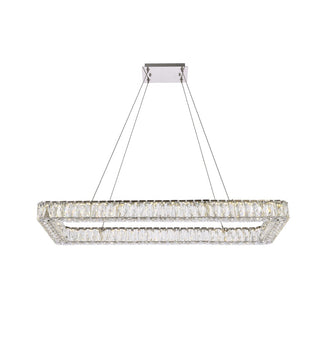 Elegant Lighting - 3504D42L1C - LED Pendant - Monroe - Chrome