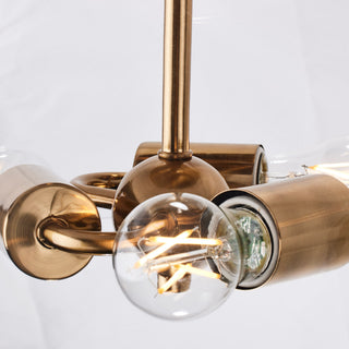 Dover Three Light Flush Mount in Vintage Brass