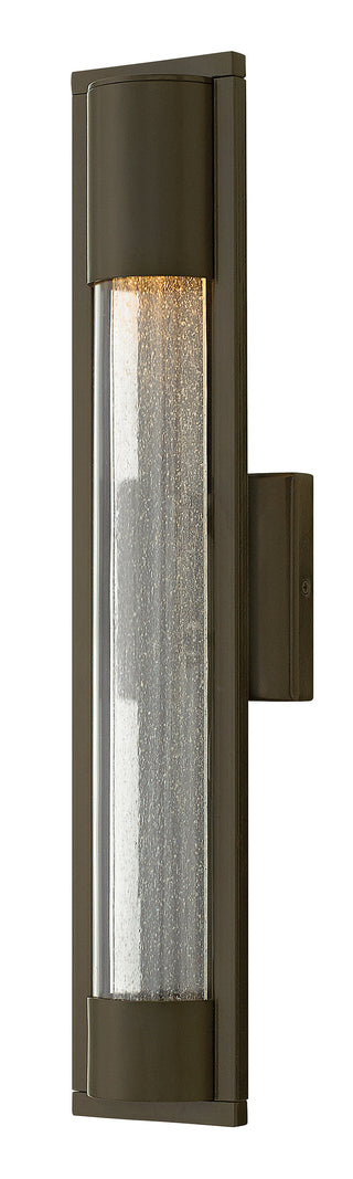 Mist Large Wall Mount Lantern in Bronze