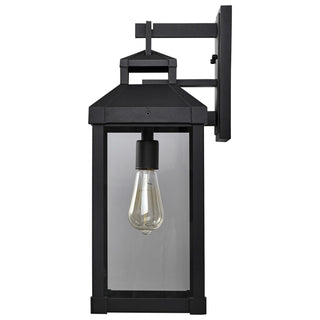 Corning One Light Wall Lantern in Matte Black