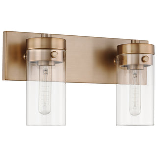 Nuvo Lighting - 60-7532 - Two Light Vanity - Intersection - Burnished Brass