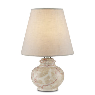 Currey and Company - 6000-0806 - One Light Table Lamp - Piccolo - Beige/Pink