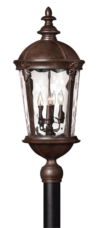 Hinkley - 1891RK - LED Post Top or Pier Mount Lantern - Windsor - River Rock
