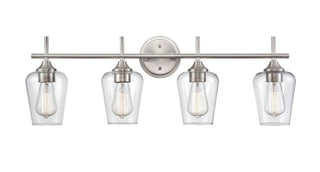 Millennium - 9704-BN - Four Light Vanity - Ashford - Brushed Nickel