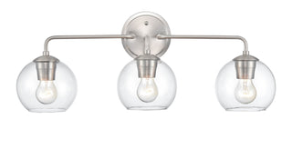 Millennium - 9753-BN - Three Light Vanity - Solmer - Brushed Nickel
