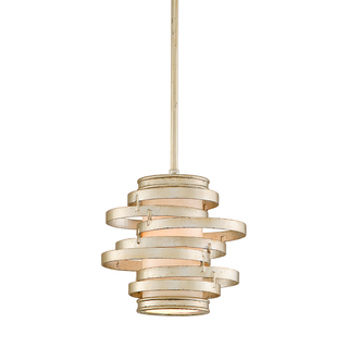 Vertigo Pendant In WARM SILVER LEAF Finish