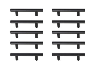Elegant Lighting - PL400-3-MB-10PK - Bar Pull Multipack (set of 10) - Quinn - Matte Black