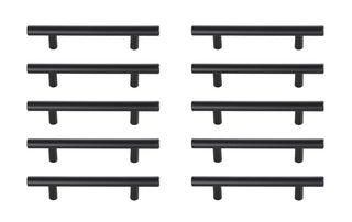 Elegant Lighting - PL400-4-MB-10PK - Bar Pull Multipack (set of 10) - Quinn - Matte Black