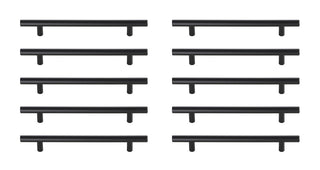 Elegant Lighting - PL400-6-MB-10PK - Bar Pull Multipack (set of 10) - Quinn - Matte Black