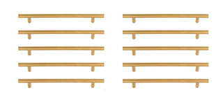 Elegant Lighting - PL400-7-BR-10PK - Bar Pull Multipack (set of 10) - Quinn - Brass
