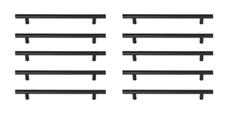 Elegant Lighting - PL400-7-MB-10PK - Bar Pull Multipack (set of 10) - Quinn - Matte Black