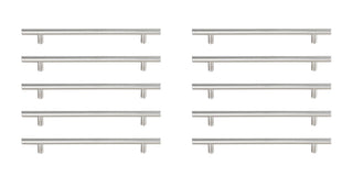 Elegant Lighting - PL400-7-NK-10PK - Bar Pull Multipack (set of 10) - Quinn - Brushed Nickel