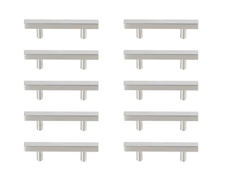Elegant Lighting - PL402-3-NK-10PK - Bar Pull Multipack (set of 10) - Dior - Brushed Nickel