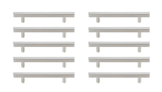 Elegant Lighting - PL402-5-NK-10PK - Bar Pull Multipack (set of 10) - Dior - Brushed Nickel