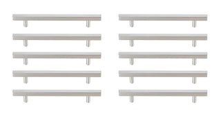 Elegant Lighting - PL402-6-NK-10PK - Bar Pull Multipack (set of 10) - Dior - Brushed Nickel