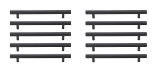 Elegant Lighting - PL402-7-MB-10PK - Bar Pull Multipack (set of 10) - Dior - Matte Black