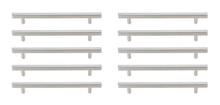 Elegant Lighting - PL402-7-NK-10PK - Bar Pull Multipack (set of 10) - Dior - Brushed Nickel