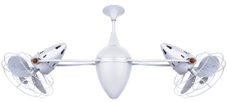 Matthews Fan Company - AR-WH-MTL - Ceiling Fan - Ar Ruthiane - Gloss White