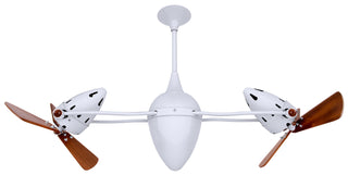 Matthews Fan Company - AR-WH-WD - 48" Ceiling Fan - Ar Ruthiane - Gloss White