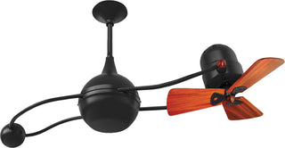 Matthews Fan Company - B2K-BK-WD - 40" Ceiling Fan - Brisa 2000 - Matte Black