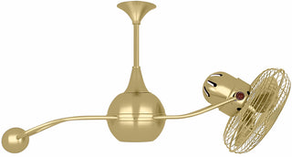 Matthews Fan Company - B2K-BRBR-MTL - 40" Ceiling Fan - Brisa 2000 - Brushed Brass