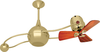 Matthews Fan Company - B2K-BRBR-WD - 40" Ceiling Fan - Brisa 2000 - Brushed Brass