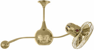 Matthews Fan Company - B2K-PB-MTL - 40" Ceiling Fan - Brisa 2000 - Polished Brass