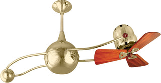 Matthews Fan Company - B2K-PB-WD - 40" Ceiling Fan - Brisa 2000 - Polished Brass