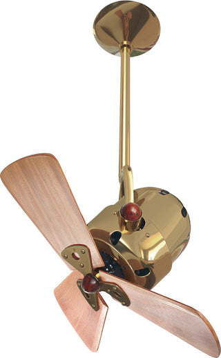 Matthews Fan Company - BD-PB-WD - 16" Ceiling Fan - Bianca Direcional - Polished Brass