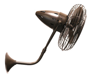 Matthews Fan Company - BP-BZZT-MTL - 13" Ceiling Fan - Bruna Parede - Bronzette
