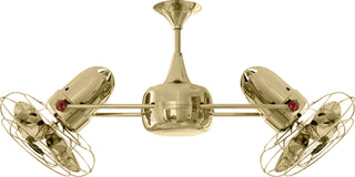 Matthews Fan Company - DD-PB-MTL - Ceiling Fan - Duplo-Dinamico - Polished Brass